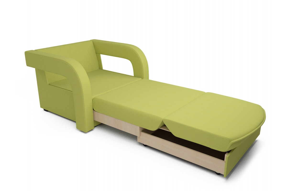 узкий выкатной диван со спальным местом