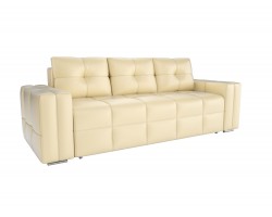 Прямой диван из экокожи Леос