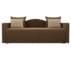 Прямой диван из велюра Дориан