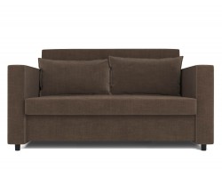 Прямой диван из рогожки Алекс