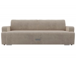 Прямой диван из велюра Ника