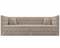 Прямой диван из велюра Найс