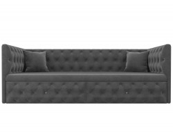 Прямой диван из велюра Найс