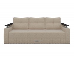 Прямой диван из велюра Лотос