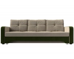 Прямой диван из велюра Нолан 3